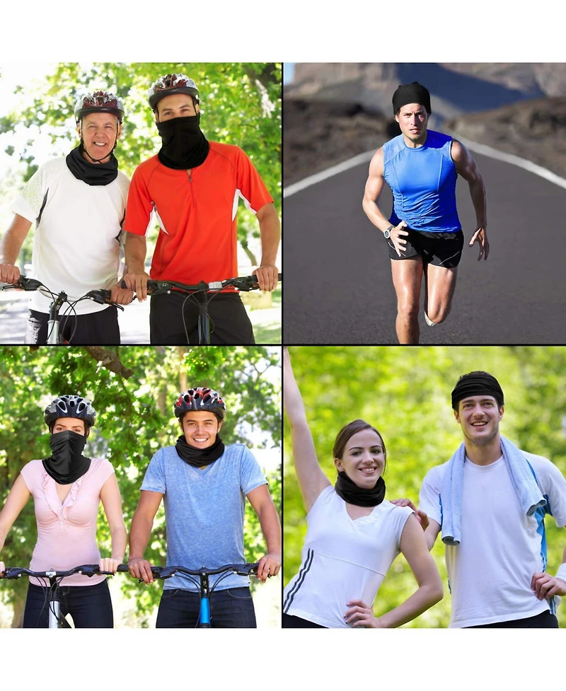 Piscifun Summer Uv Protection Neck Gaiter Face Mask Breathable Outdoor Sports Scarf Balaclava