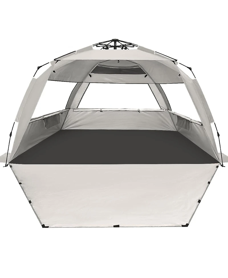 Aofar Pop Up Beach Tent Sun Shade Shelter Uv Protection