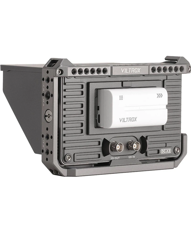 Viltrox Dc-X3 6" Full Hd Touchscreen On-Camera Monitor with Cage, Supports 3G-sdi/4K Hdmi