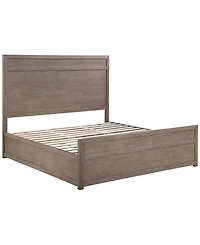 Adler Queen Plywood Modern Bed, Macy's Exclusive
