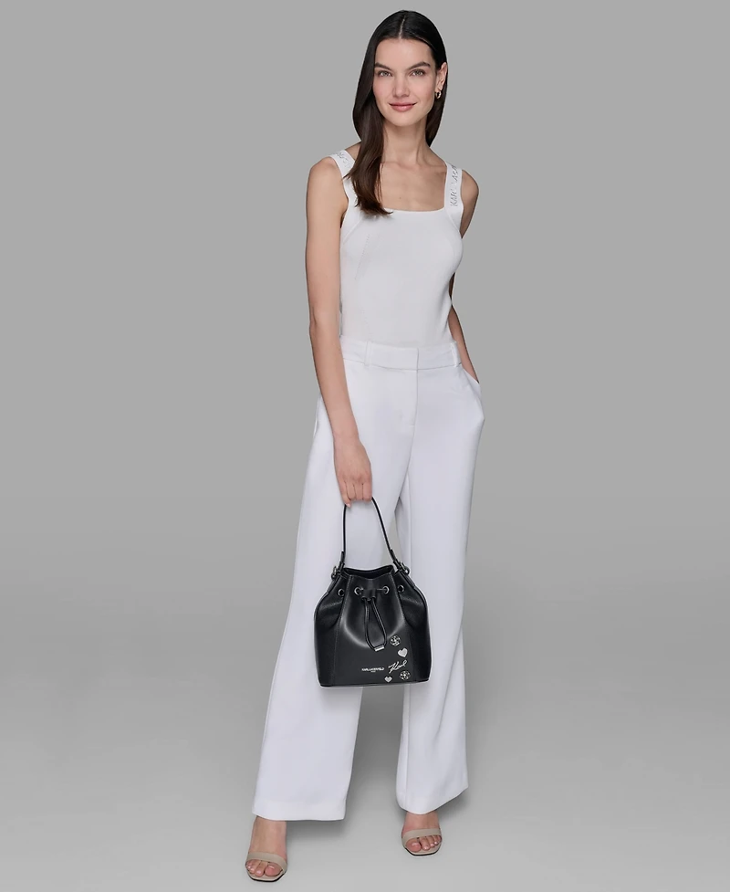 Karl Lagerfeld Paris Adele Bucket Bag