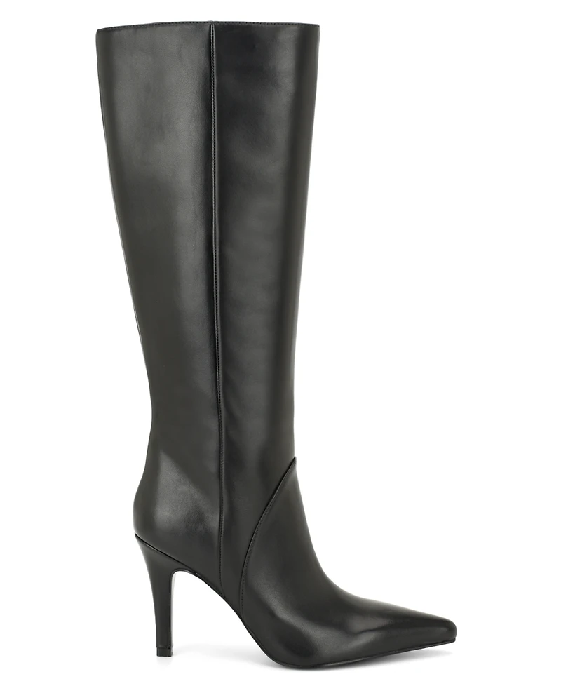 Nine West Women's Korin Pointed Toe Tall Dress Boots