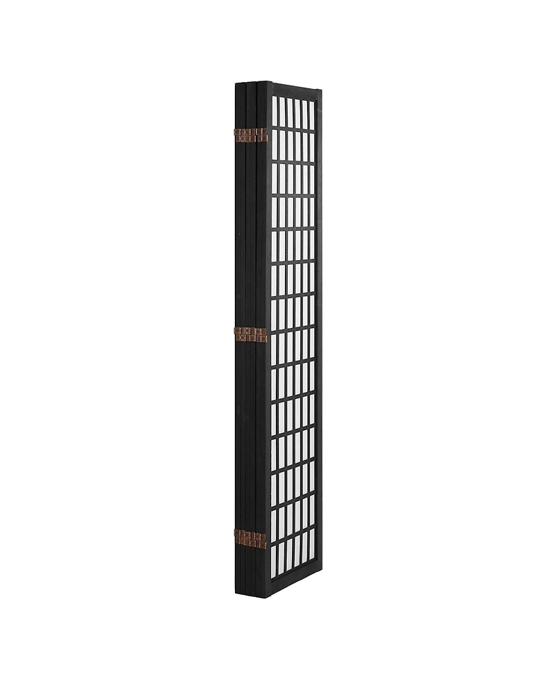 Slickblue Folding 6 Panel Privacy Room Divider Screen, Portable Indoor Partition for Living Bedroom
