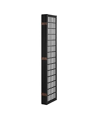 Slickblue Folding 6 Panel Privacy Room Divider Screen, Portable Indoor Partition for Living Bedroom