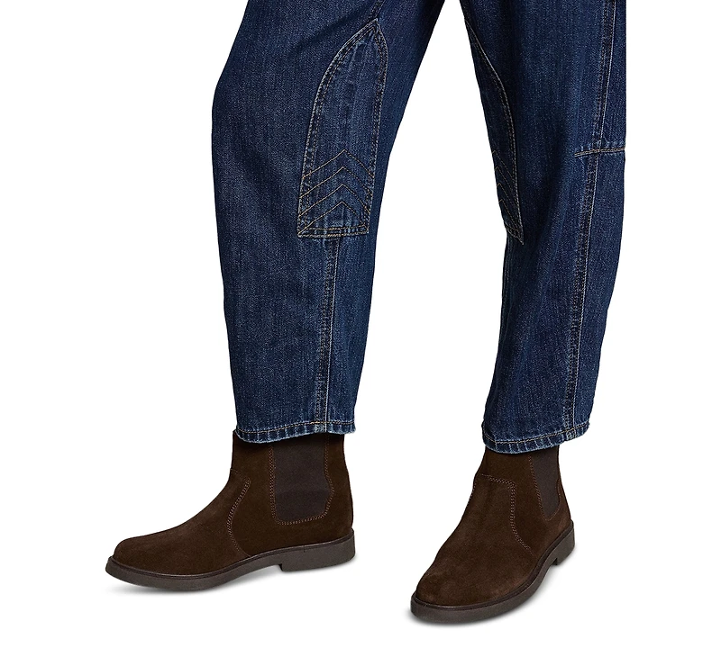Polo Ralph Lauren Girls' 7-16 Curved Tapered Cotton Denim Jeans