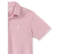 Chubbies Men's Blushes Textured Regular-Fit Polo Shirt