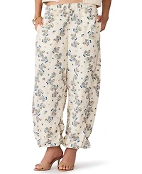 Steve Madden Women's Loreli Pull-On Elastic Waist Wide-Leg Pants