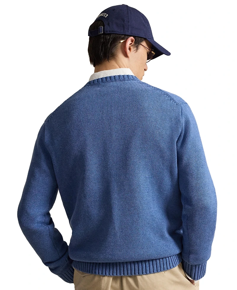 Polo Ralph Lauren Men's The Iconic Flag Crewneck Sweater