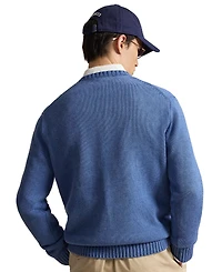 Polo Ralph Lauren Men's The Iconic Flag Crewneck Sweater