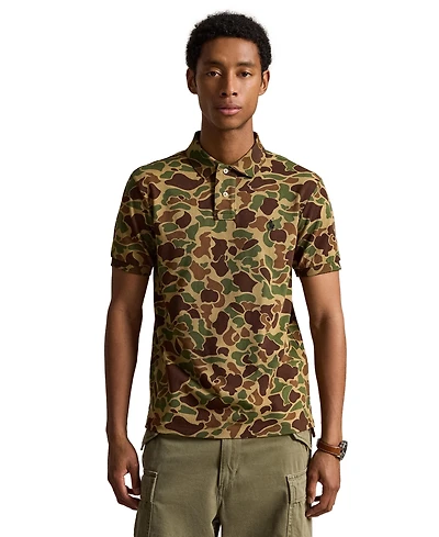 Polo Ralph Lauren Men's Camo Mesh Classic-Fit Shirt