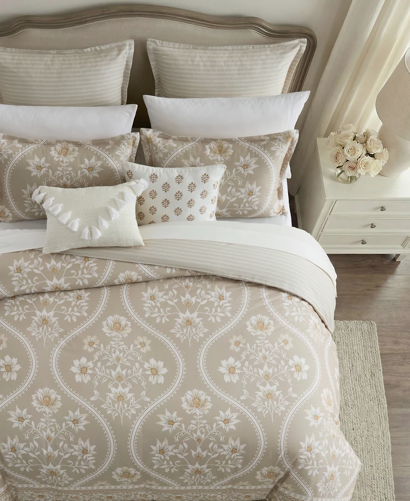 Levtex Home Camellia Textured -Piece Comforter Set