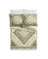 Modern Heirloom Olivia Embroidered 3-Piece Quilt Set