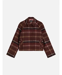 Scotch & Soda Women's Checked Short Jacket