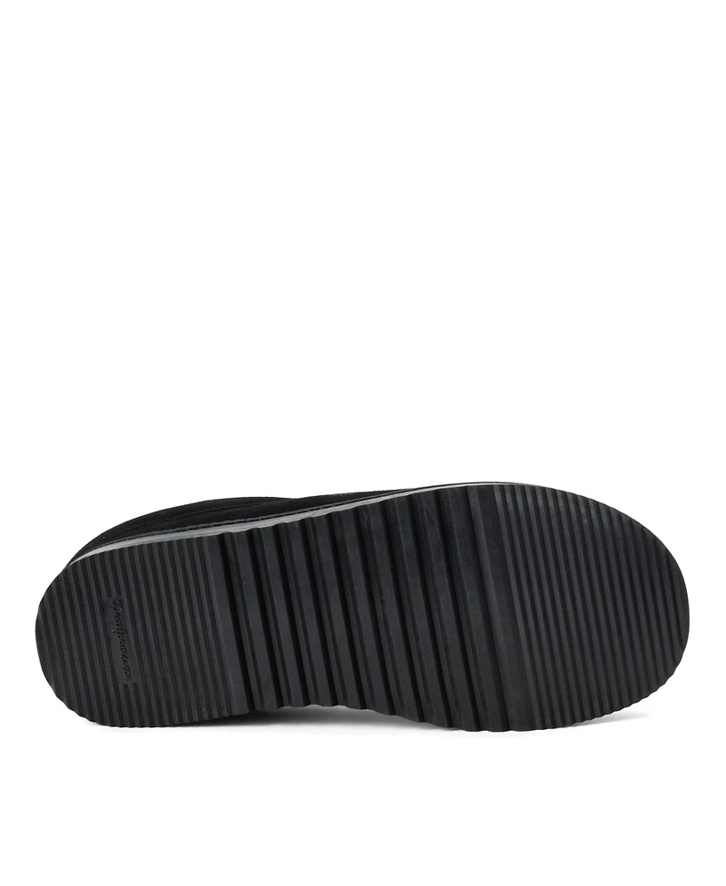 Dearfoams Men's Beckett Genuine Suede Clog Slippers