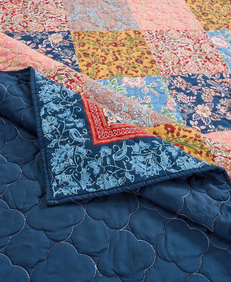 Greenland Home Fashions Tangier Reversible 3-Piece Quilt Set