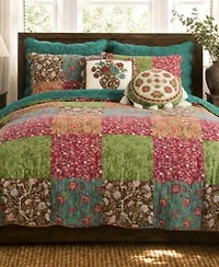 Greenland Home Fashions Danica Reversible Quilt Sets
