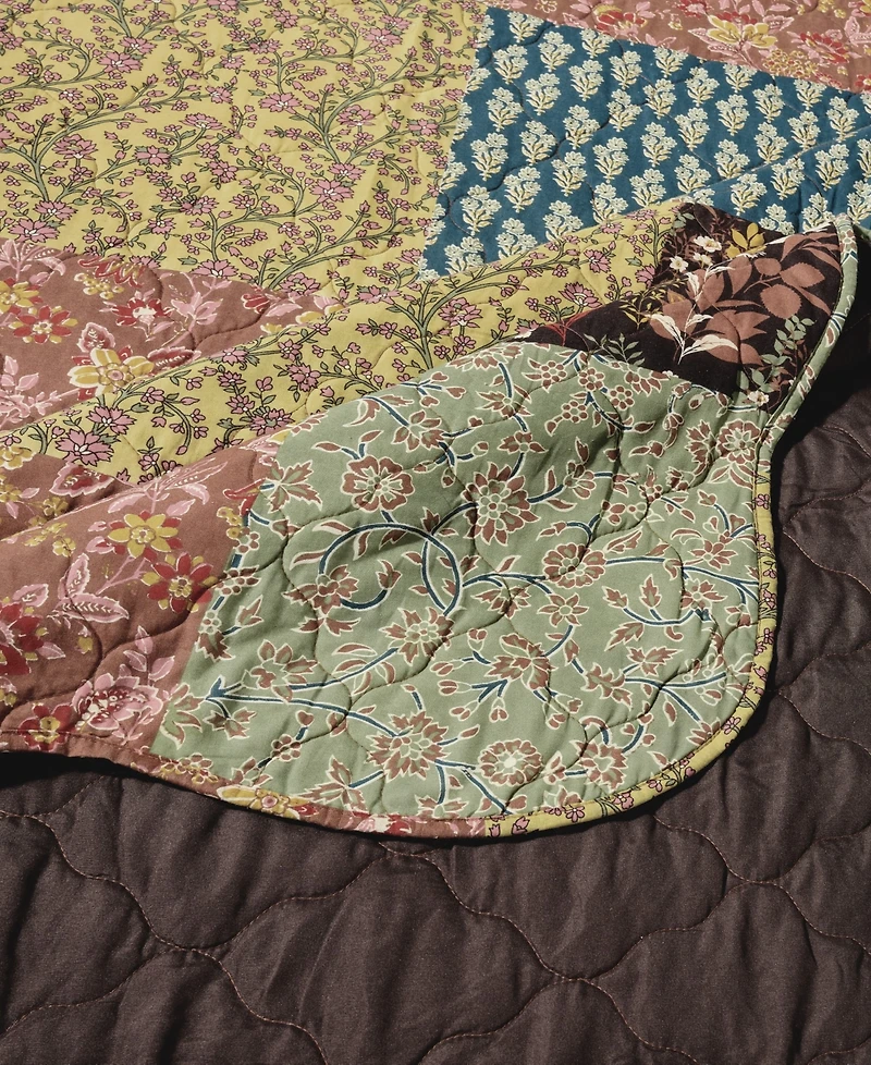 Greenland Home Fashions Hazel Reversible 3-Piece Quilt Set