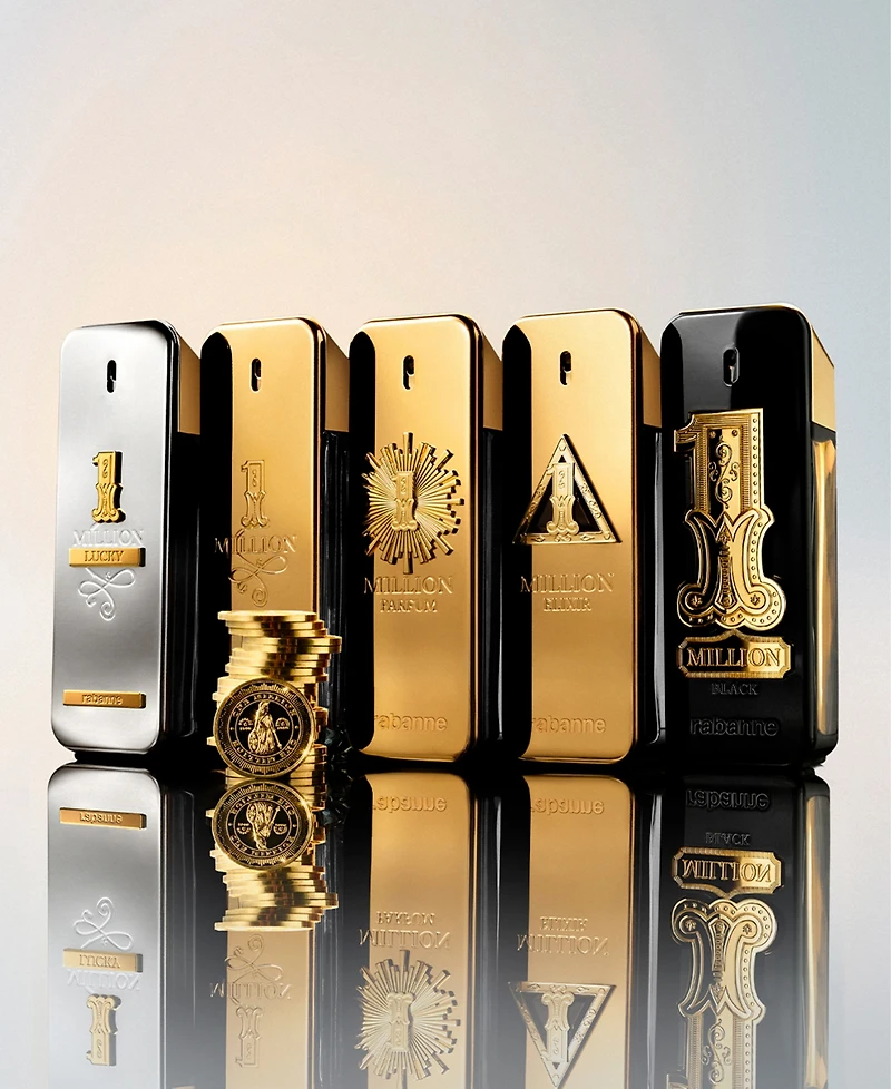 Rabanne 1 Million Black Eau de Parfum, 3.4 oz.