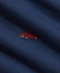 Polo Ralph Lauren Baby Boys' Truck-Embroidered Cotton Coverall