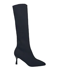 French Connection Women's Stretch Knit Knee High Boot
