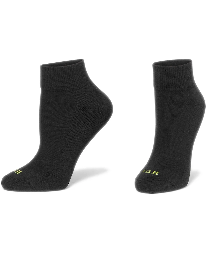 Hue Women's Quarter Top 6 Pack Socks