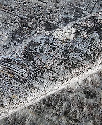 Feizy Sarrant R3966 Gray 2'8" x 10' Runner Rug