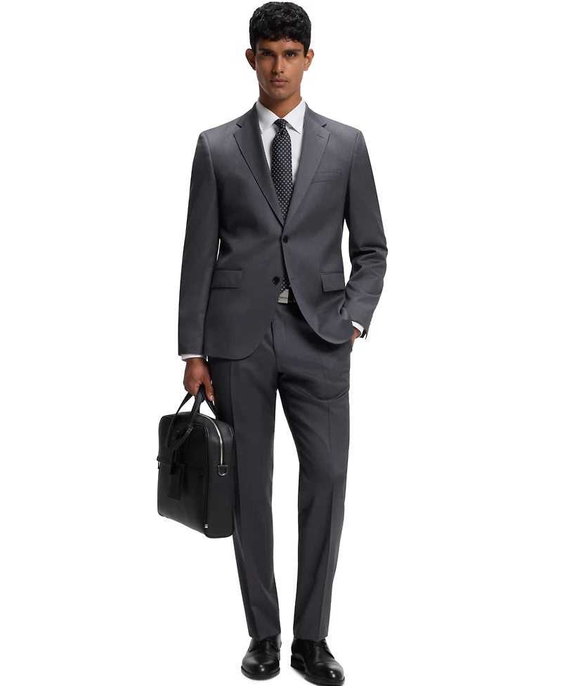 Boss by Hugo Men's Cotton Poplin Slim-Fit Dress Shirt