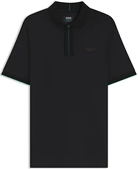 Boss by Hugo x Aston Martin Men's Mercerized Cotton Regular-Fit Polo Shirt