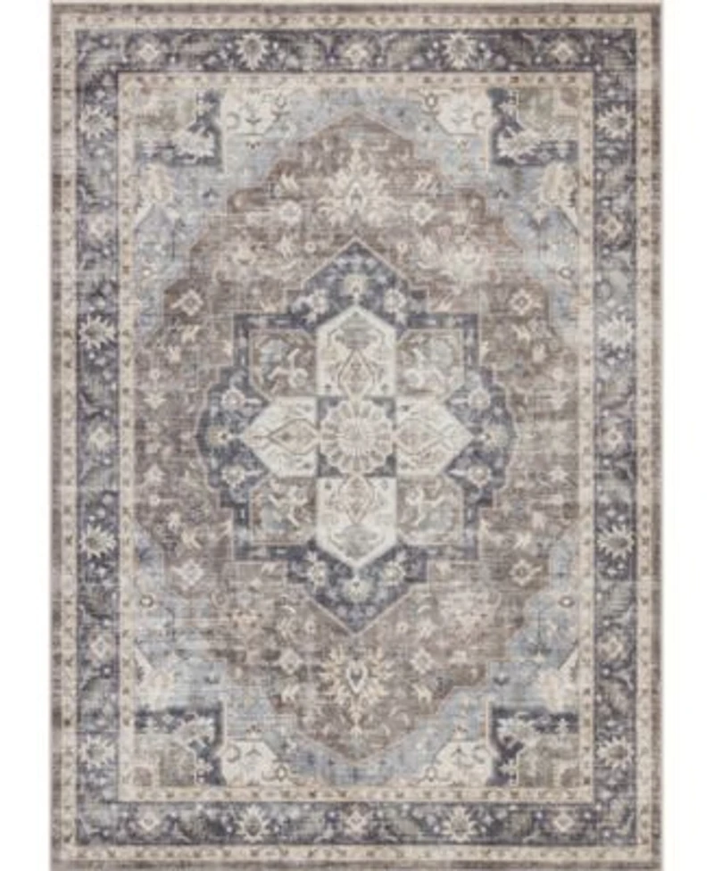 Mink Home Homewell Machine Washable Ham4006 Rug Collection