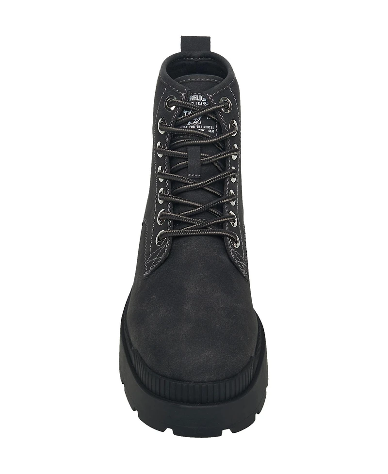 True Religion Men's Jackson Horseshoe Logo Boot