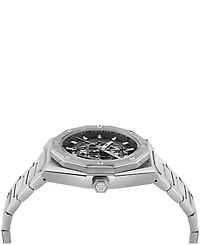 Philipp Plein Men's Silver Stainless Steel Bracelet Watch 44mm