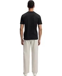 Boss by Hugo Men's Cotton-Jersey Graphic Print Regular-Fit T-Shirt