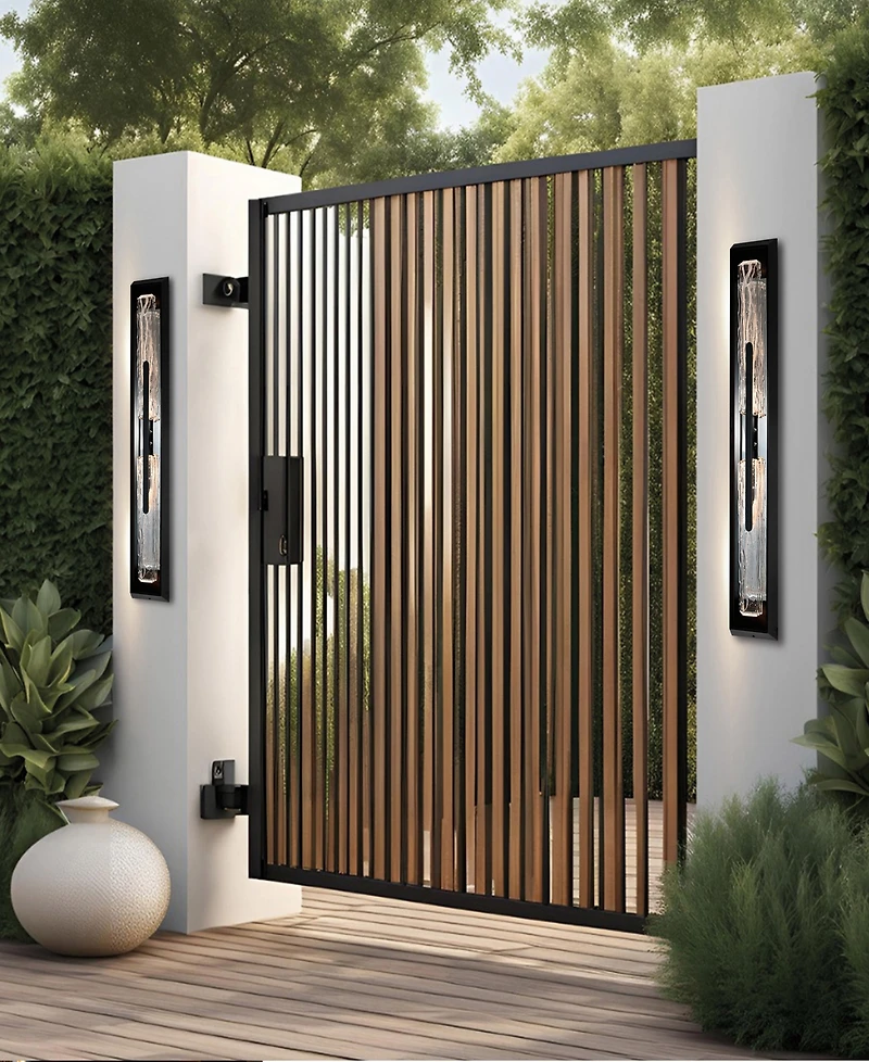 Cwi Lighting Curva 44" Metal Outdoor Sconce