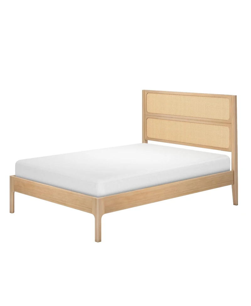 Max & Lily Elio/Rattan Full Single Bed
