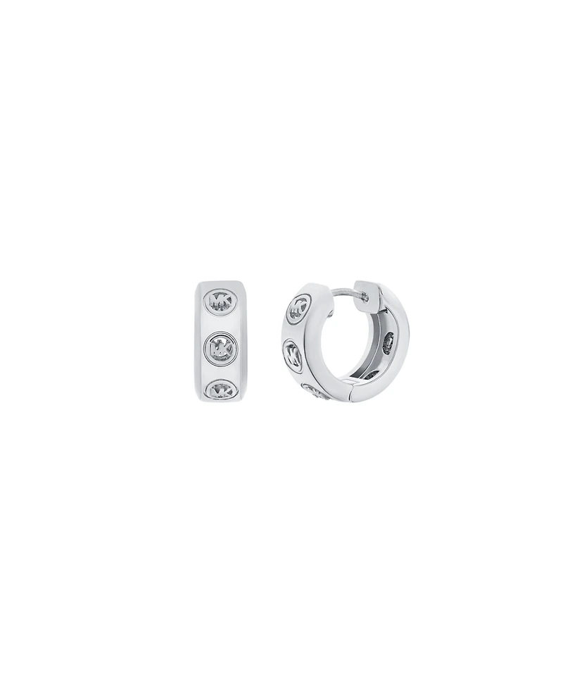 Michael Kors Logo Huggie Earrings