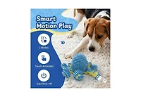 Nocciola Octo Ball Interactive Dog Toy, No Stuffing Bouncing Octopus Plush, Usb Rechargeable Auto Bounce Core, Touch Activated Enrichment Toy