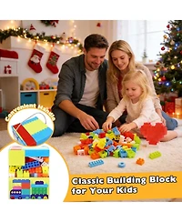 Sugift Stem Montessori Building Blocks 150-Piece Set, Ages 3+
