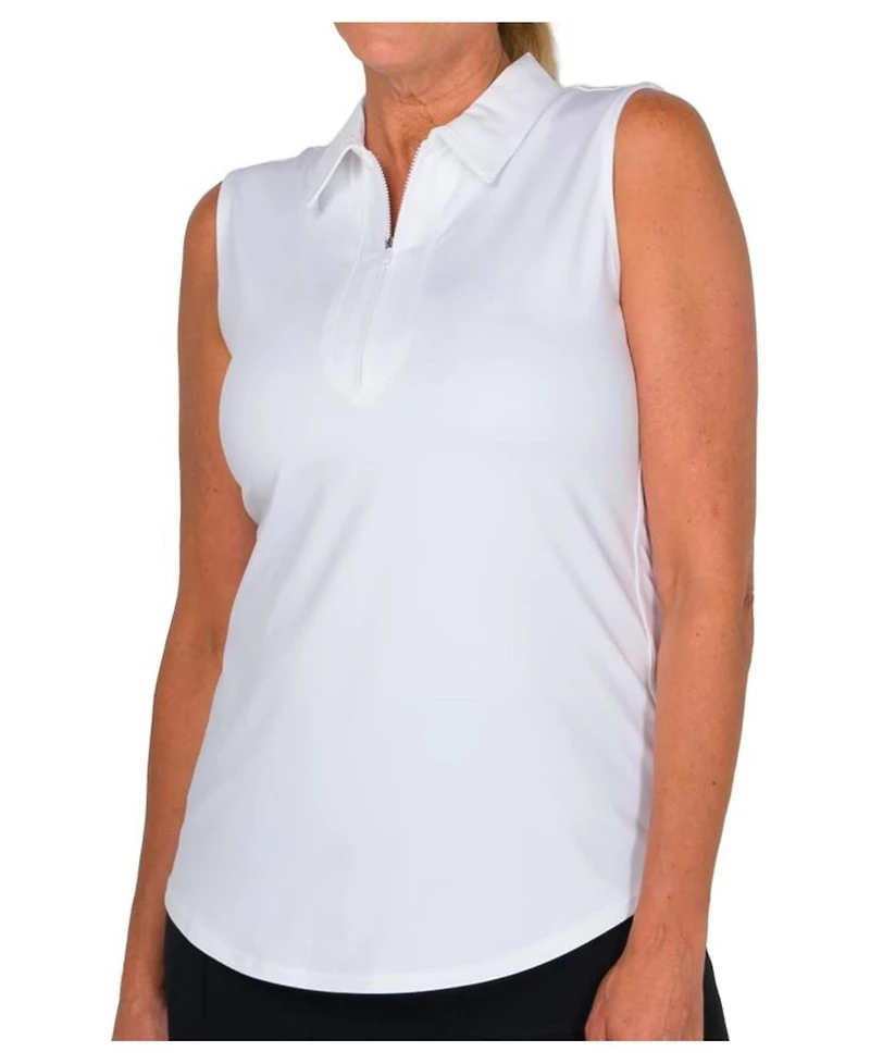 Jofit Women's Sleeveless Semi-Fitted Golf Polo