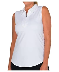 Jofit Women's Sleeveless Semi-Fitted Golf Polo