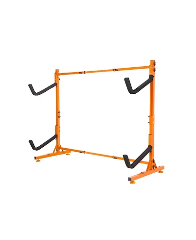 Sugift Freestanding Kayak Storage Rack for 2 Kayaks Heavy-Duty Steel Adjustable Width 175 lbs Max Load