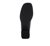 London Rag Women's Pitaka Block Heel Penny Strap Loafers