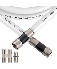 Lofree RG6 75 Ohm Coaxial Cable, 3 GHz