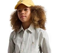 Polo Ralph Lauren Boys' 8-20 Striped Cotton Oxford Shirt