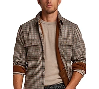 Weatherproof Vintage Men's Knit Check Shirt Jacket