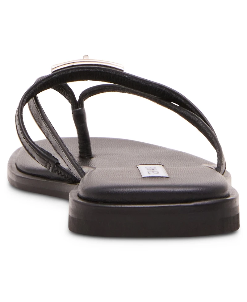 Steve Madden Women's Catalina Buckled Slip-On Thong Sandals