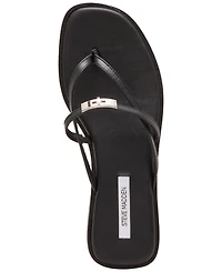 Steve Madden Women's Catalina Buckled Slip-On Thong Sandals