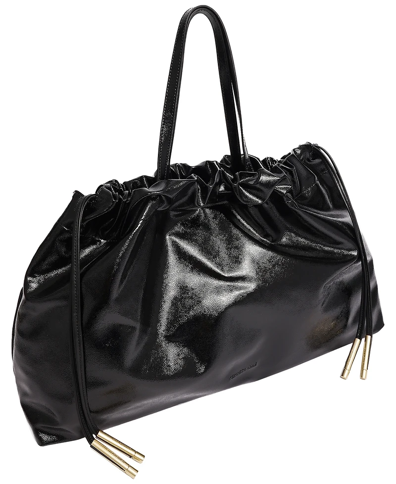 Kenneth Cole Riverside Leather Extra-Large Oversized Tote Handbag