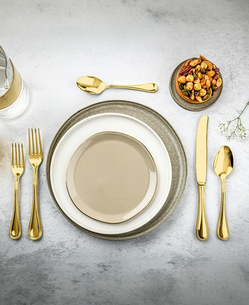 Perla Oro Flatware Set, 20 Piece