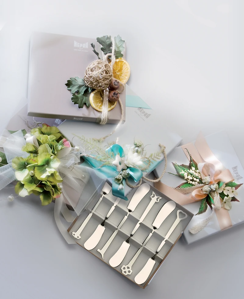 Evento Butter Spreaders Box Set, 6 Piece