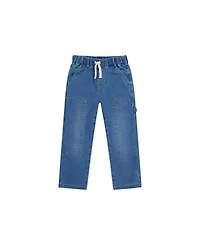 Deux par Toddler Boy (2-5)French Terry Denim Pants